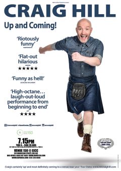 Craig Hill Edinburgh Fringe 2016 flyer