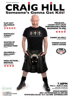 2017 Edinburgh Fringe Craig Hill poster