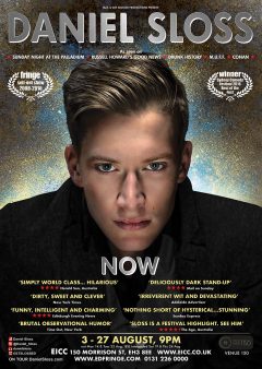 Daniel Sloss Edinburgh Fringe 2017 poster