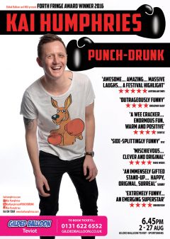 Kai Humphries 2017 Edinburgh Fringe poster