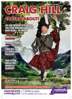 Craig Hill Edinburgh 2013 poster