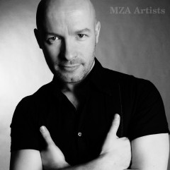 Craig Hill by Alan Peebles monochrome portrait