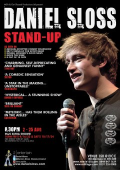 Daniel Sloss Edinburgh 2013 POSTER