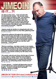 Jimeoin Edinburgh Fringe 2014 reverse