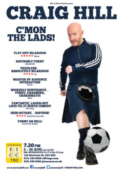 Craig Hill Edinburgh 2018 poster