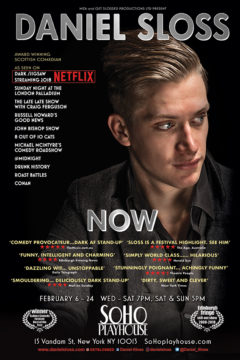 Daniel Sloss NOW NYC 2019