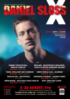 Daniel Sloss Edinburgh 2018 poster