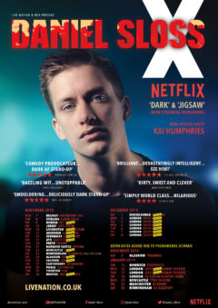 Daniel Sloss X UK tour