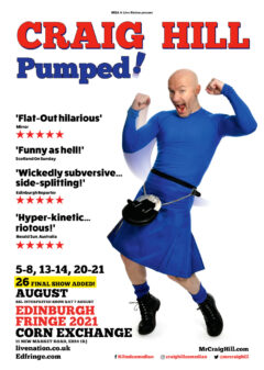Craig Hill Edinburgh 2021 poster