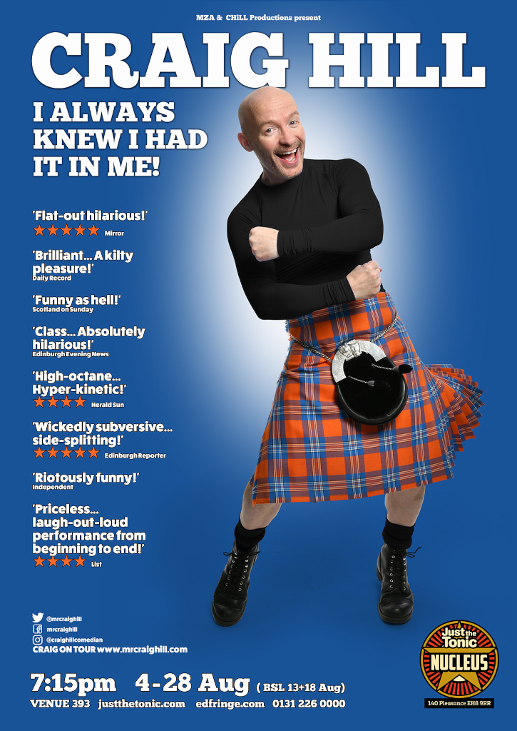 Craig Hill Edinburgh 2022