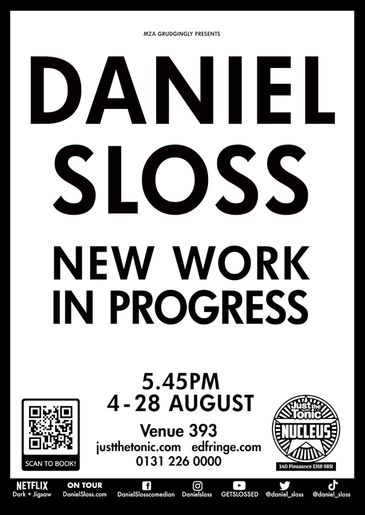 Daniel Sloss Edinburgh 2022