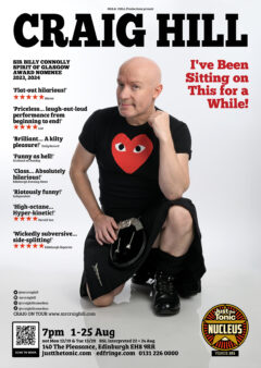 Craig Hill Edinburgh 2024 poster